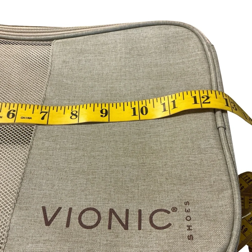 Vionic Tan‎ Travel shoes bag 12x9